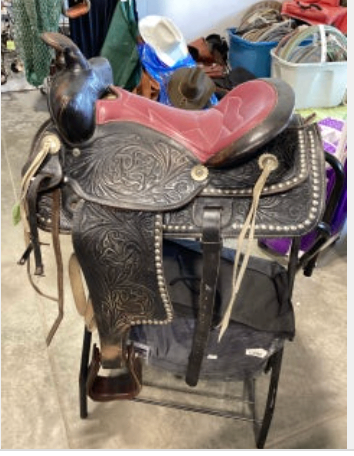 Western Rawhide Saddle 15" G7"