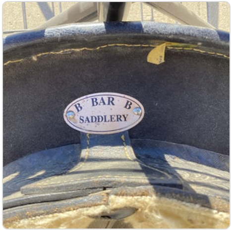 Western Saddle 16" G7" Black