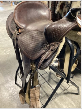 Western Saddle 14.5 Short Skirt 7.75"