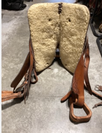 Western Rope Saddle 1764 15" G6.5