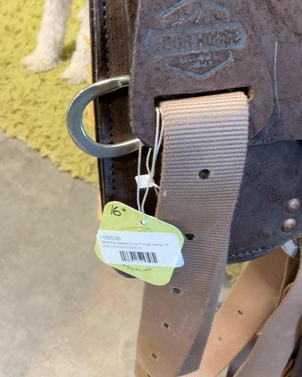 Western Saddle Circle Y High Horse 16" G8"