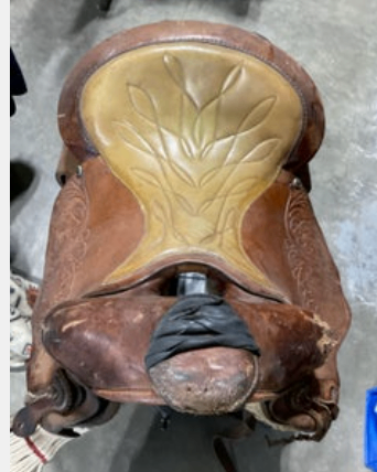 Western Saddle – Rope S15" G7" with Cinches | Used, Acceptable
