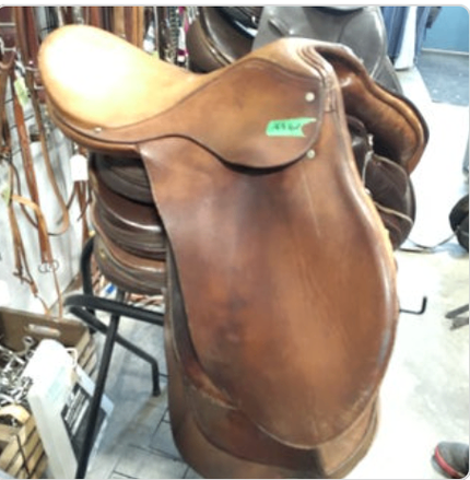 English Saddle 16.5