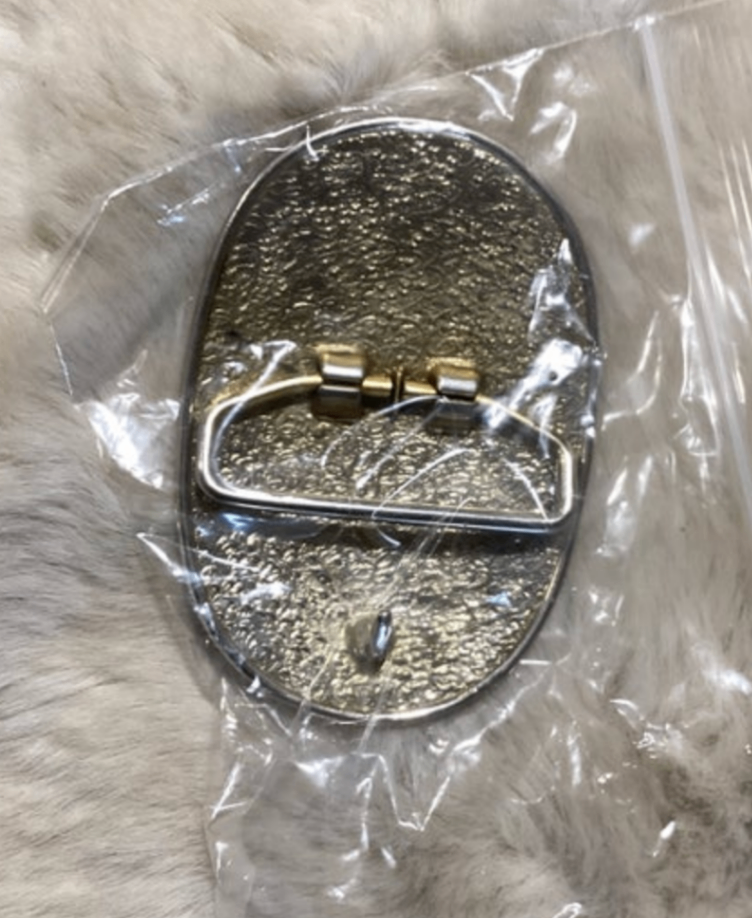 Belt Buckles Silverhorse 24 Gold Plate Smaller