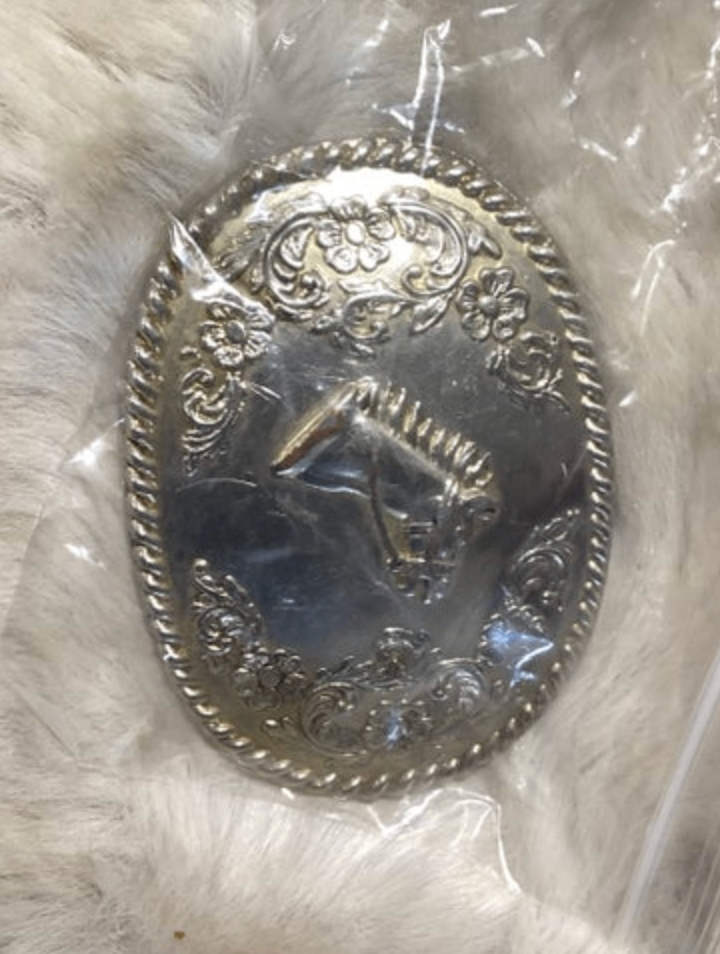 Belt Buckles Silverhorse 24 Gold Plate Smaller