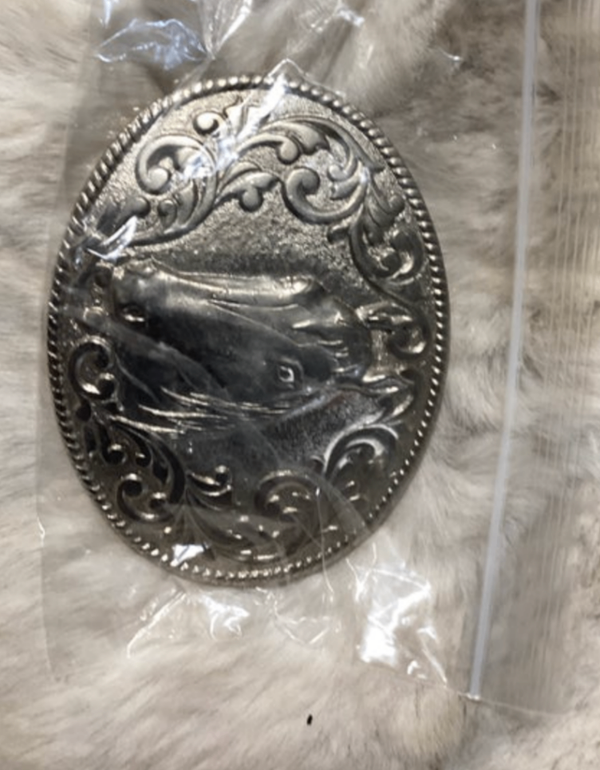 Belt Buckle – Silverhorse 24K Gold Plated (A) | Used, Very Good