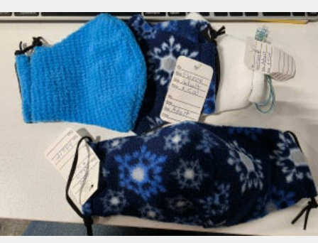 Face Warmers Fleece Localy Made Adult