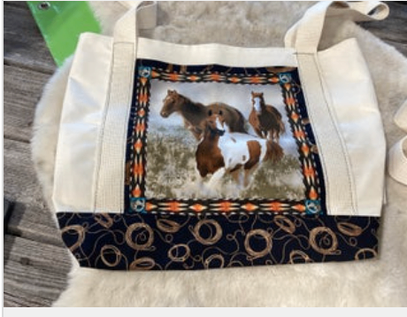 Canvas Bags Bag3Horses