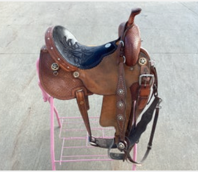 Western Saddle Barrel  Pozzi Pro Racer 14"