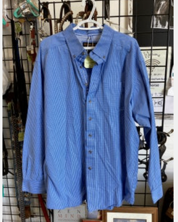 Western Shirts Ariat Pro Series XXLBlue/White