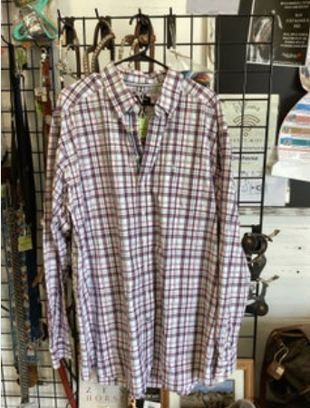 Western Shirts Ariat Pro Series XXLTWhitePurplePinkTeal