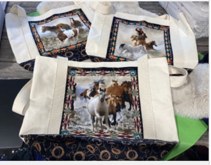 Canvas Bags Bag3Horses