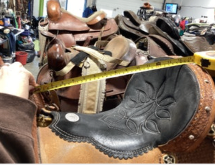 Western Saddle Barrel  Pozzi Pro Racer 14"