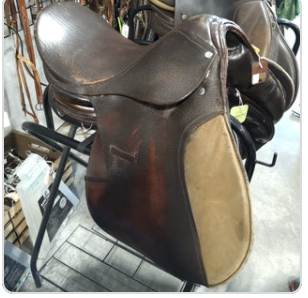 English. Saddle 17"
