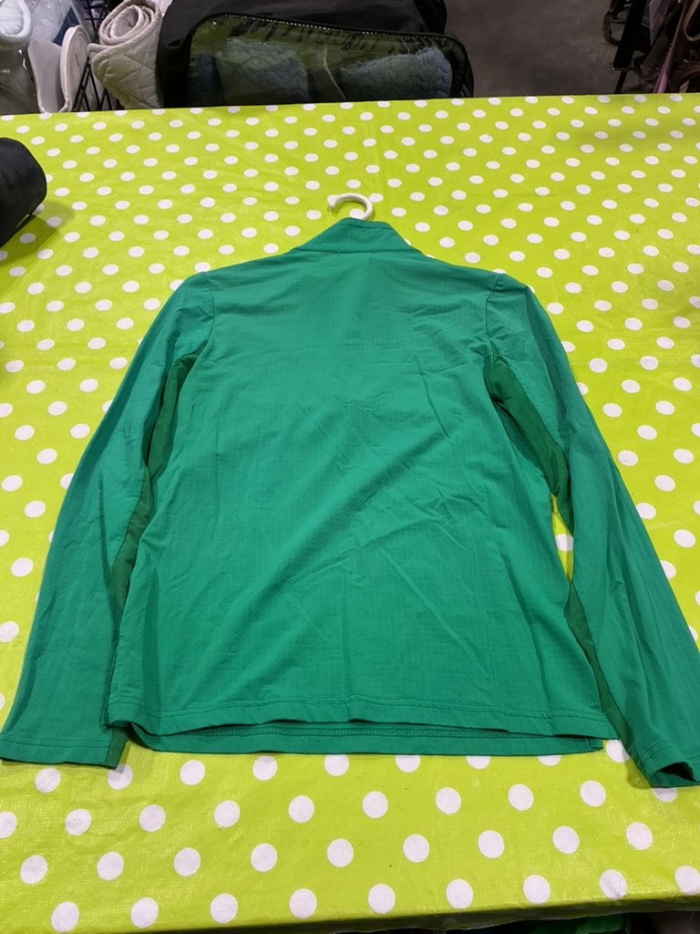 Shirt English Wellington Medium Green Mesh Sleeves