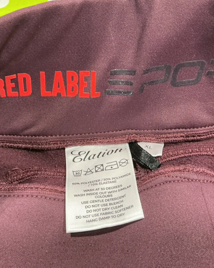 Breeches Elation Burgandy XL Like New