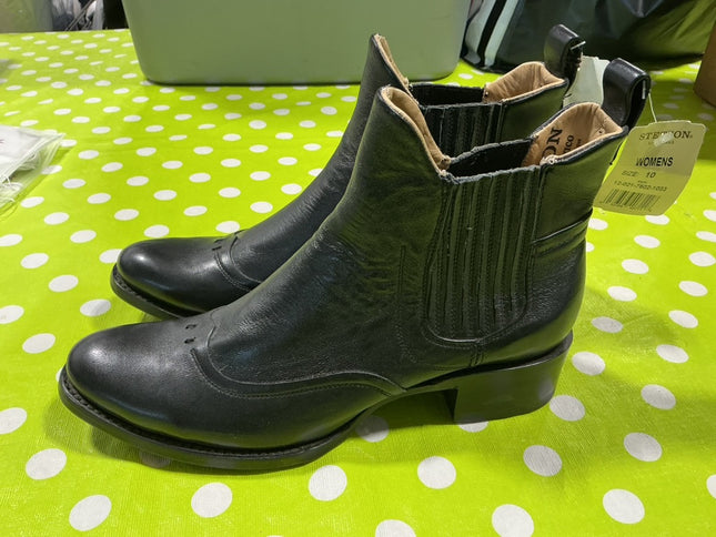 Paddock Boots, Womens, Stetson Size 10 Black New with Tags