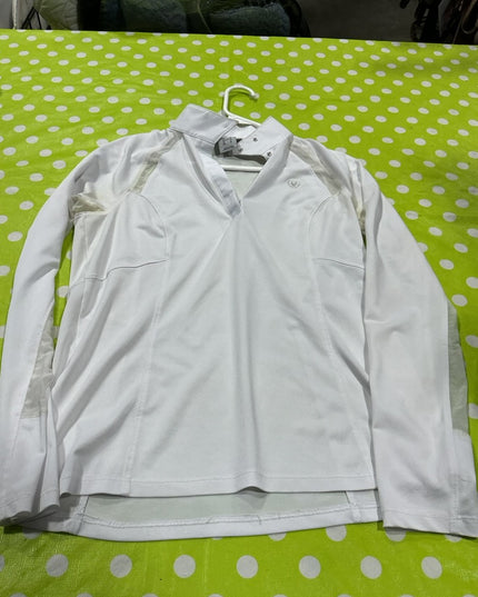 Shirt English Ariat Pro White Size Medium