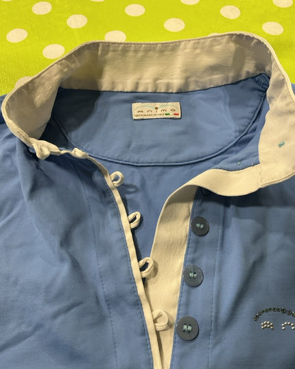 Shirt English Animo Size N-40 Blue