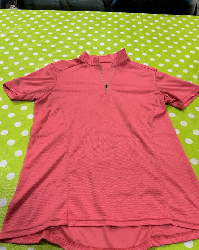 Shirt English Irideon Pink Size M some stains/snags(see pics)