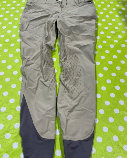Breeches Elation Platinum Size 28R Beige