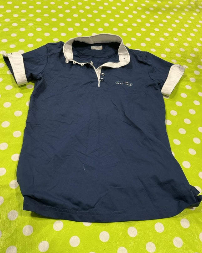 Shirt English Animo Size N-36 navy Blue