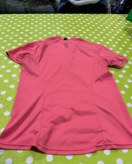 Shirt English Irideon Pink Size M some stains/snags(see pics)