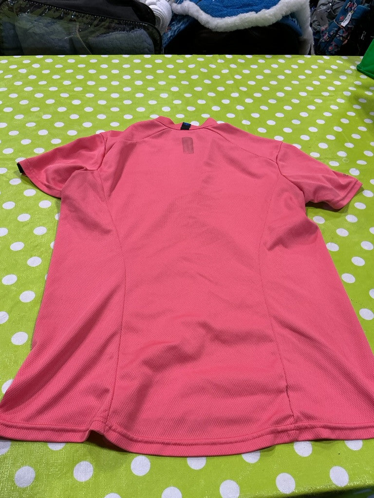 Shirt English Irideon Pink Size M some stains/snags(see pics)