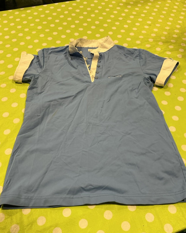 Shirt English Animo Size N-40 Blue