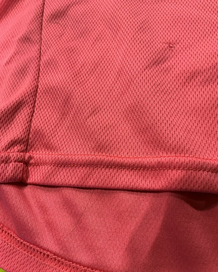 Shirt English Irideon Pink Size M some stains/snags(see pics)