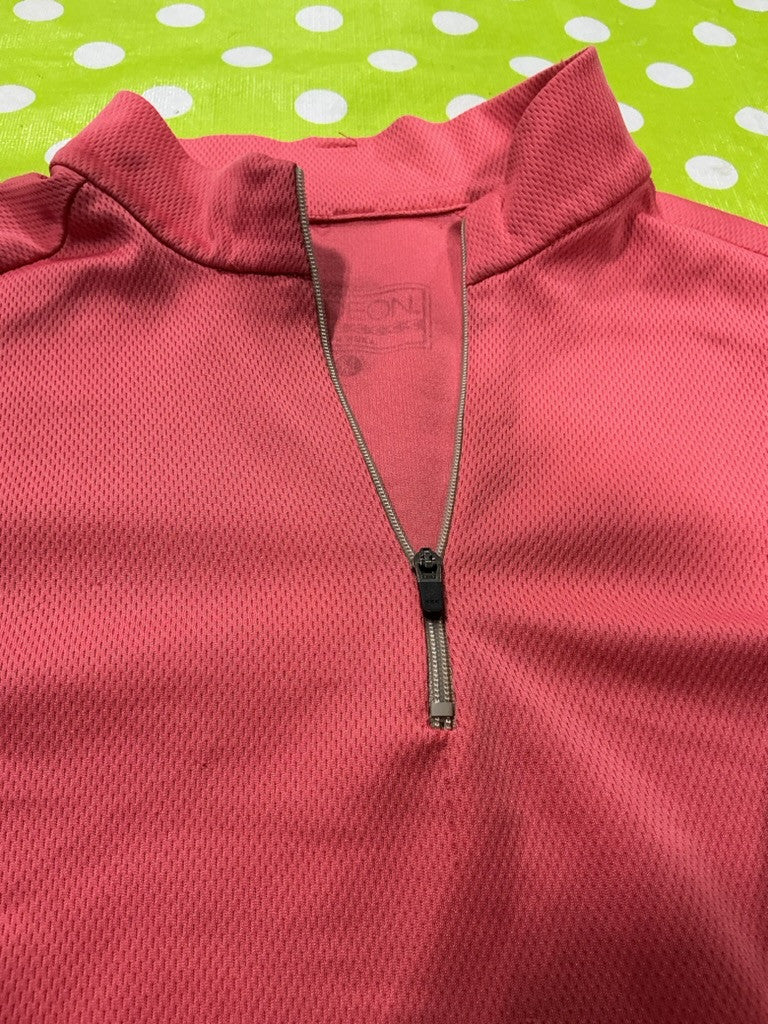 Shirt English Irideon Pink Size M some stains/snags(see pics)