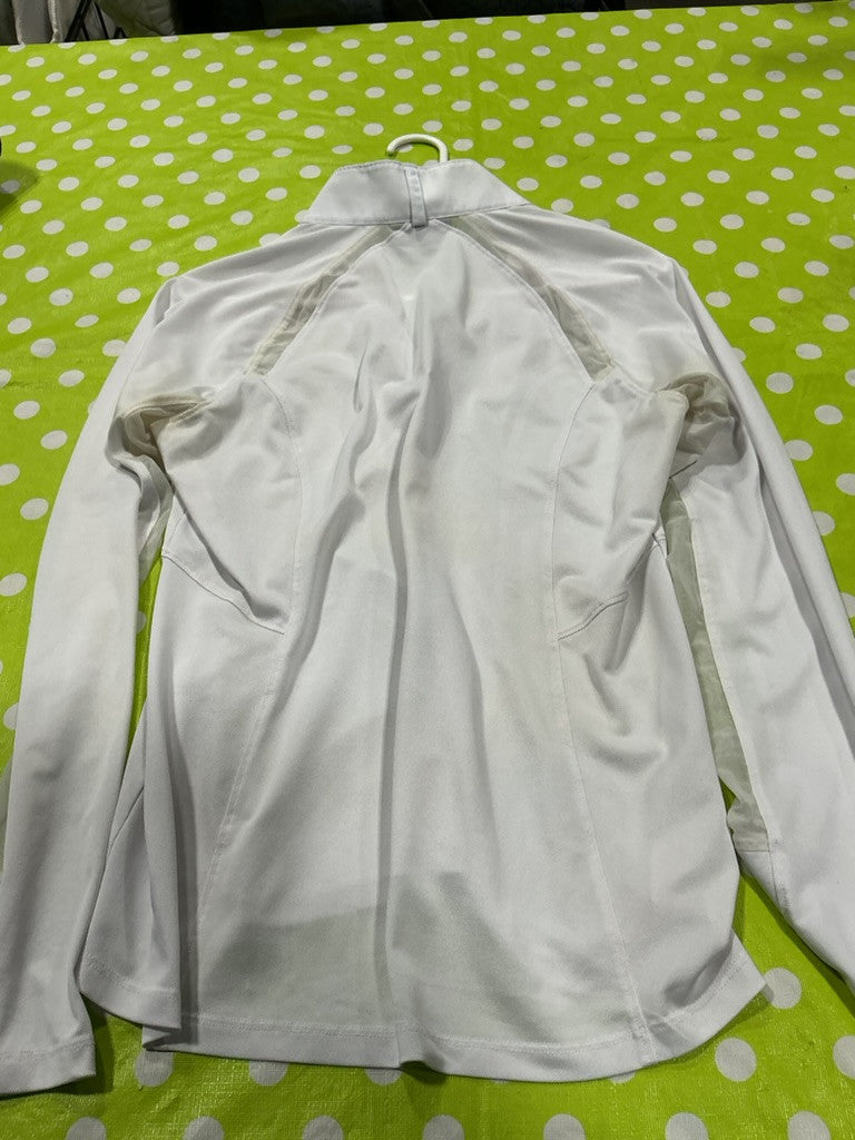 Shirt English Ariat Pro White Size Medium