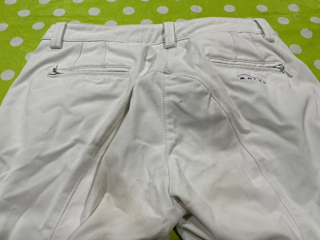 Breeches Animo Size D36 White Some Stains