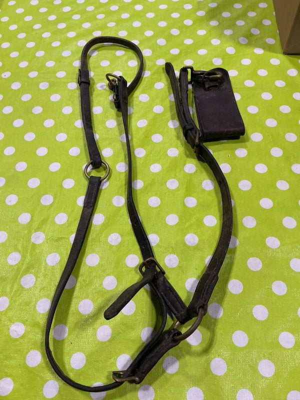 English Running Martingale – Brown Leather | Used, Good
