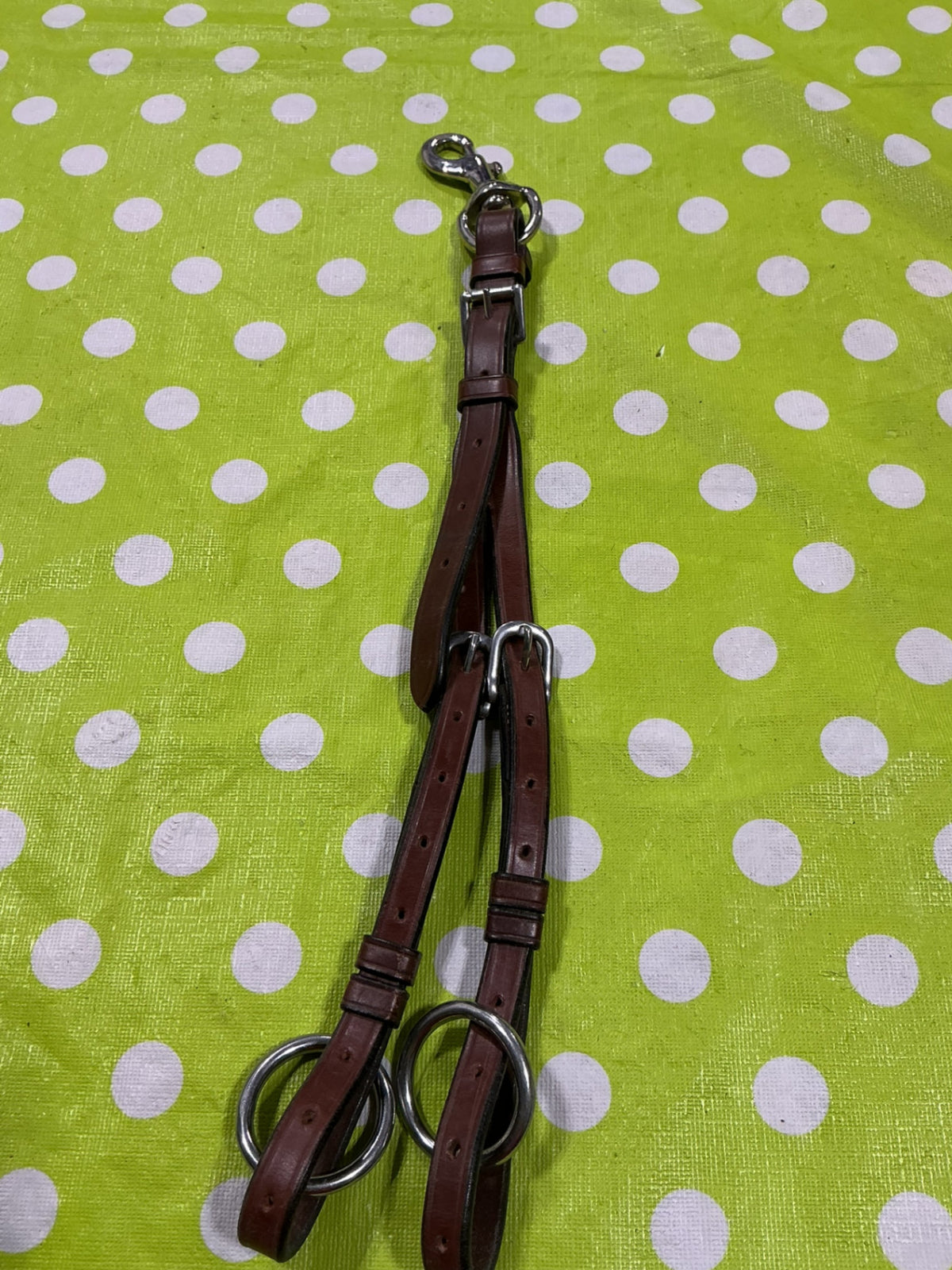 Training Fork Brown leather