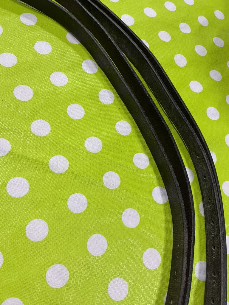English Reins Side Brown Leather