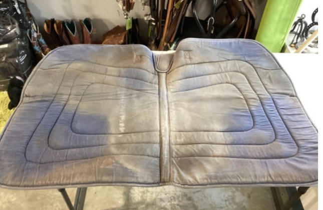 English Saddle Pads Plaid