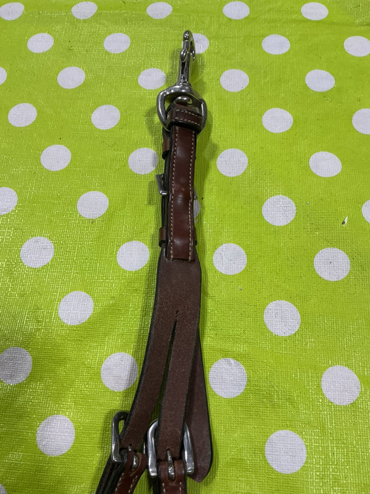 Training Fork Brown leather