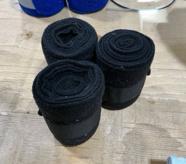 Polo Wraps black(3 ONLY)