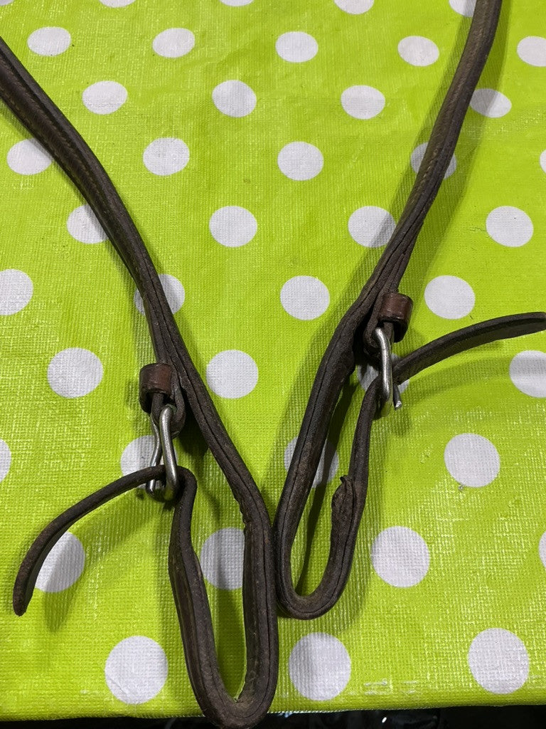 Driving Reins Brown Leather