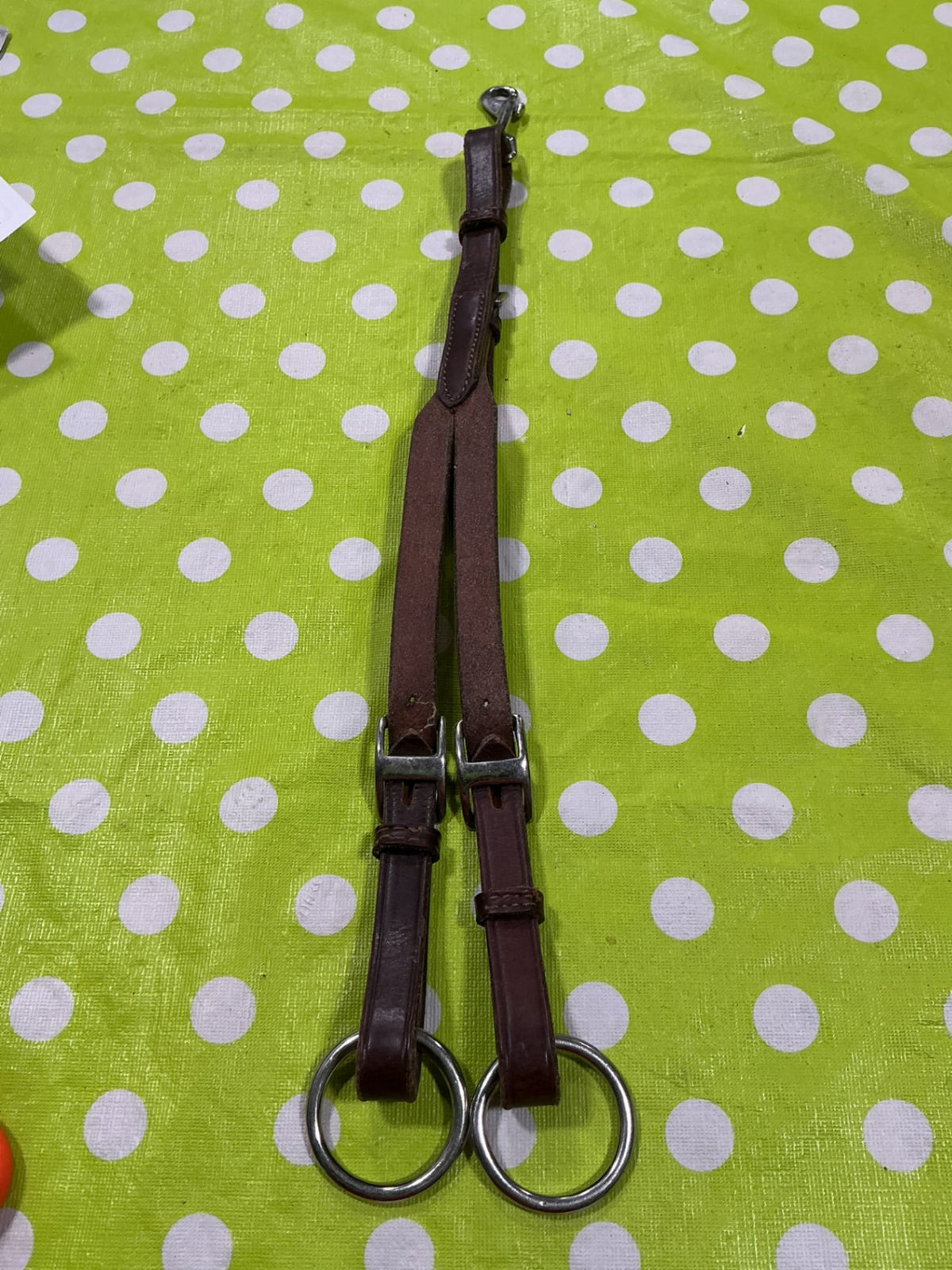 Training Fork English Brown Leather
