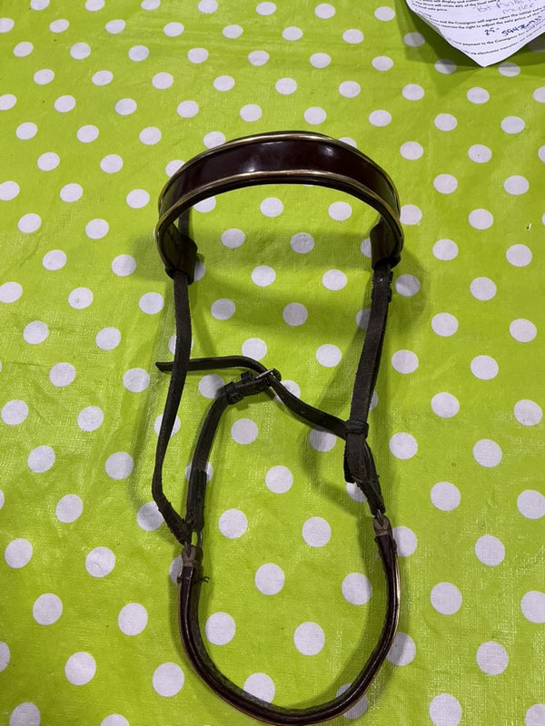 English Bridle – Show, Decorative Browband (B) | Used, Acceptable
