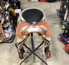 Western Show Saddle Brown 15" G7.5"