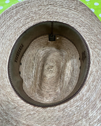 Cowboy Hat Straw Ponderosa 7 3/8"