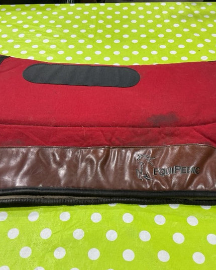 Saddle Pad Western Equipedic Red