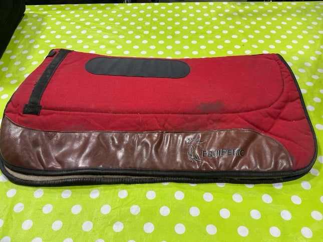 Saddle Pad Western Equipedic Red