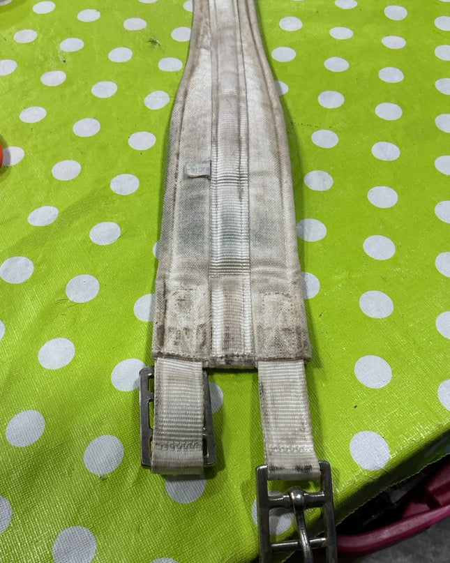 Girth English White Fabric 51"