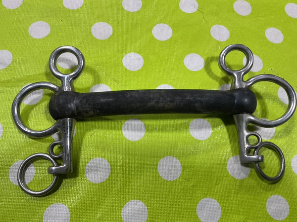 Bit – Tom Thumb Rubber Mullen Pelham, No Chain, 5" | Used, Very Good