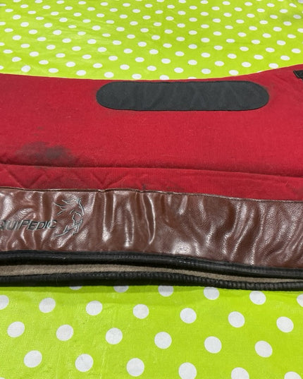 Saddle Pad Western Equipedic Red