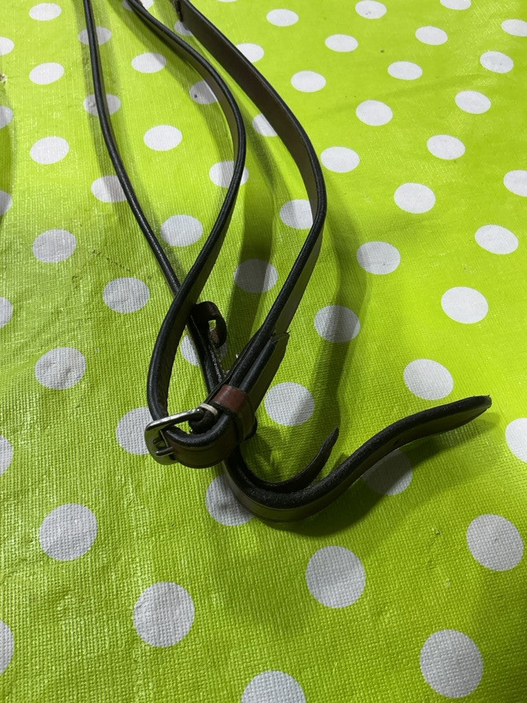 English Reins  Leather Braided Brown  Price New $120
